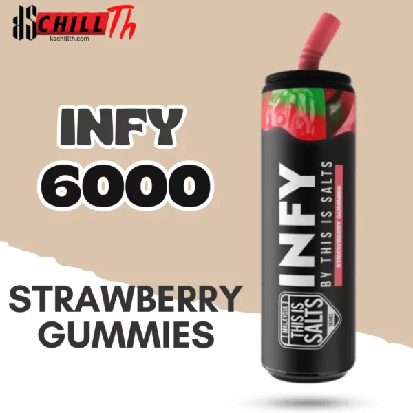 img INFY 6000 Strawberry Gummies