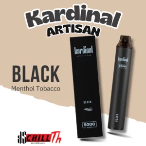 img Kardinal Artisan 5000 Black Menthol Tobacco