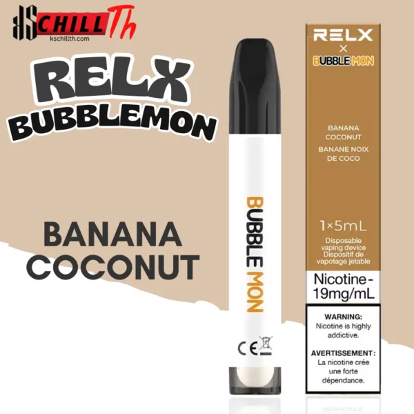 img RELX x Bubblemon Banana coconut