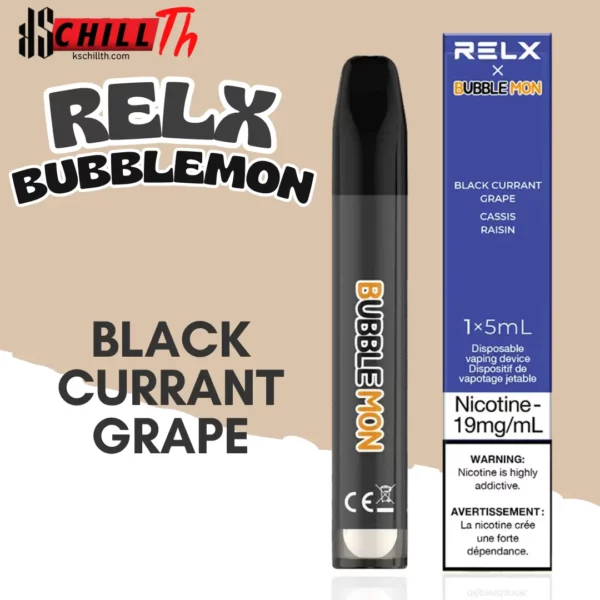 img RELX x Bubblemon Black currant Grape